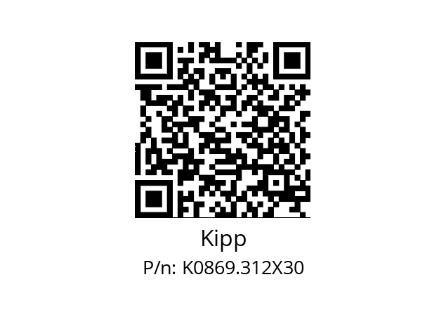   Kipp K0869.312X30