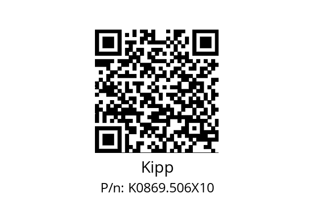   Kipp K0869.506X10