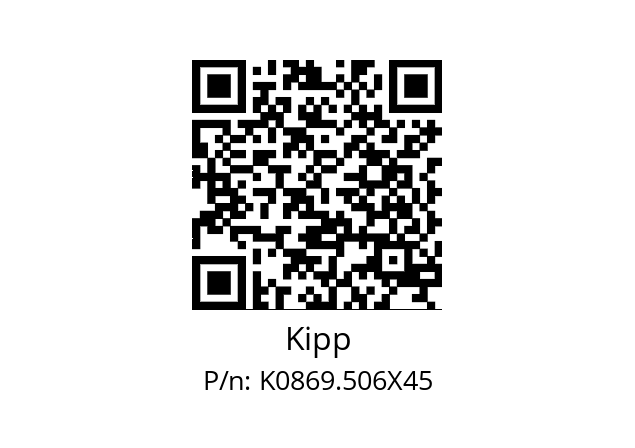   Kipp K0869.506X45