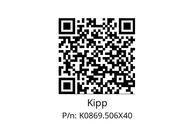   Kipp K0869.506X40