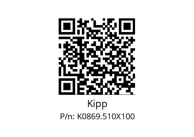   Kipp K0869.510X100