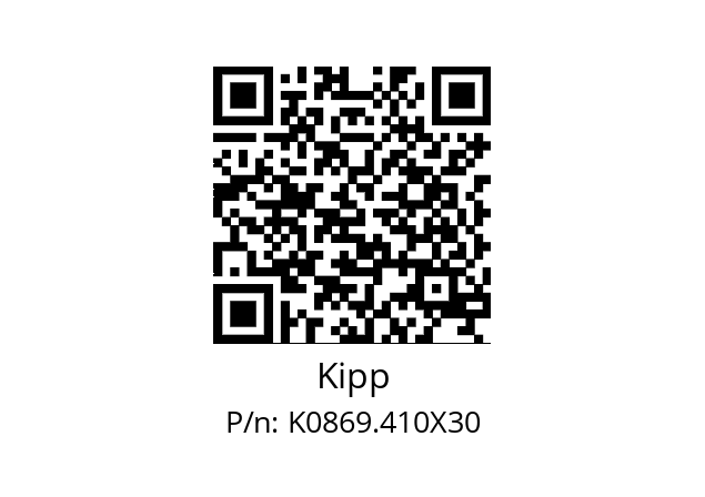   Kipp K0869.410X30