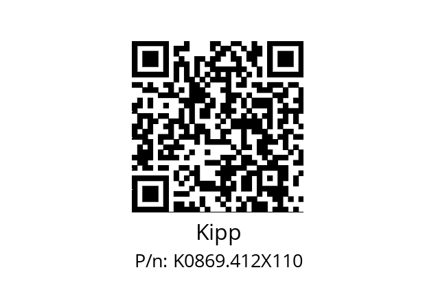   Kipp K0869.412X110