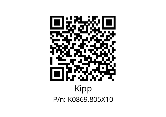   Kipp K0869.805X10