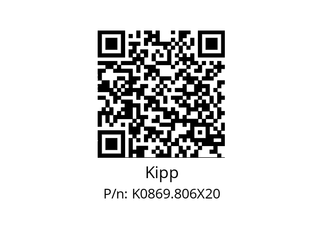   Kipp K0869.806X20