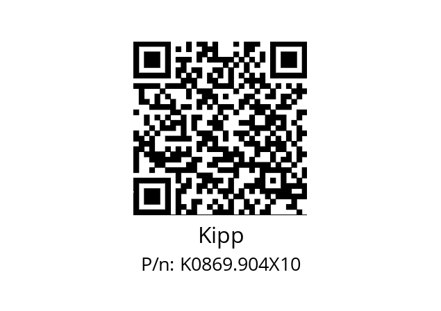   Kipp K0869.904X10