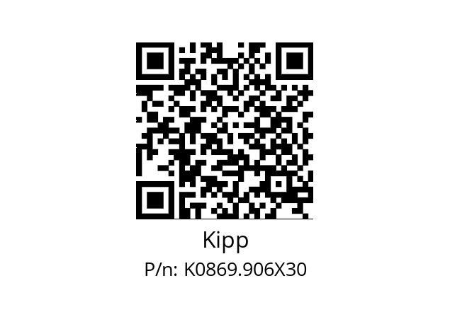   Kipp K0869.906X30