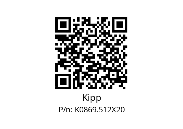   Kipp K0869.512X20