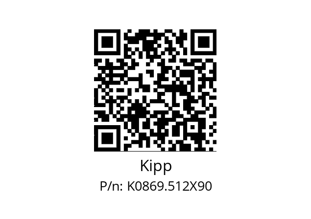   Kipp K0869.512X90