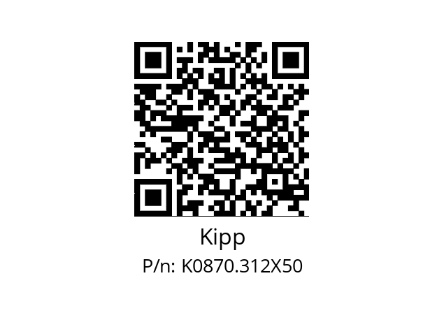   Kipp K0870.312X50