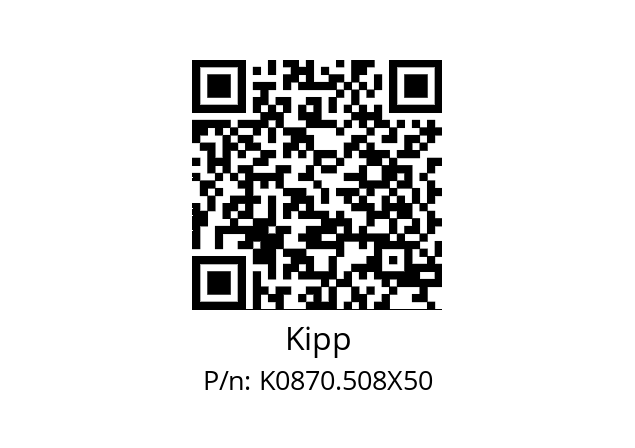   Kipp K0870.508X50