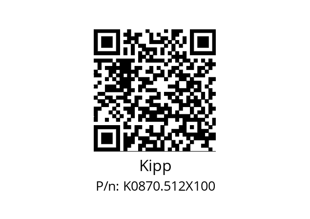   Kipp K0870.512X100