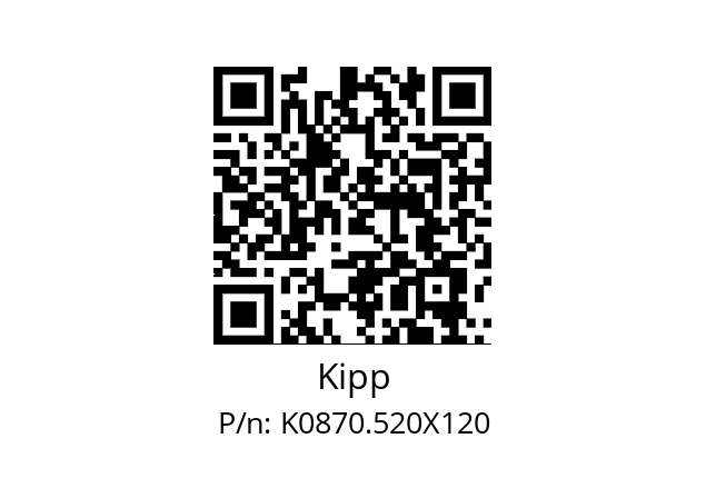   Kipp K0870.520X120