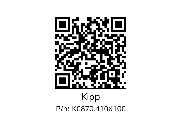   Kipp K0870.410X100