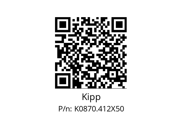   Kipp K0870.412X50