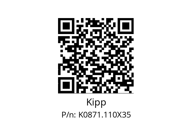   Kipp K0871.110X35