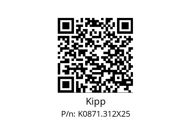   Kipp K0871.312X25