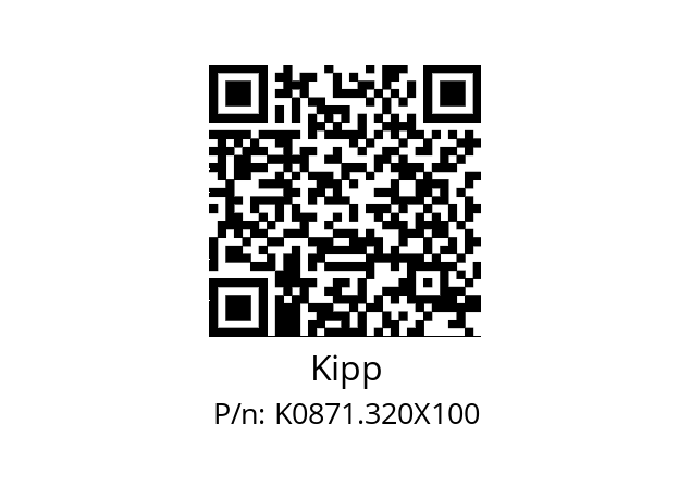   Kipp K0871.320X100