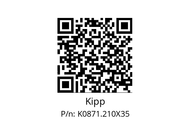   Kipp K0871.210X35