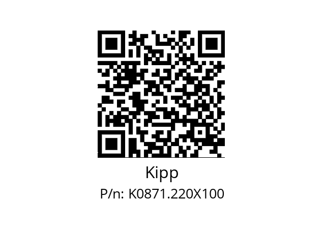   Kipp K0871.220X100