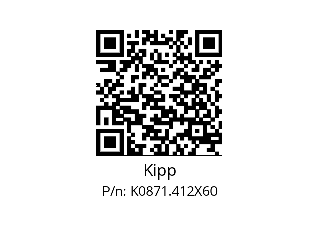   Kipp K0871.412X60