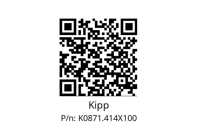   Kipp K0871.414X100