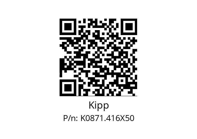   Kipp K0871.416X50