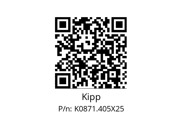   Kipp K0871.405X25