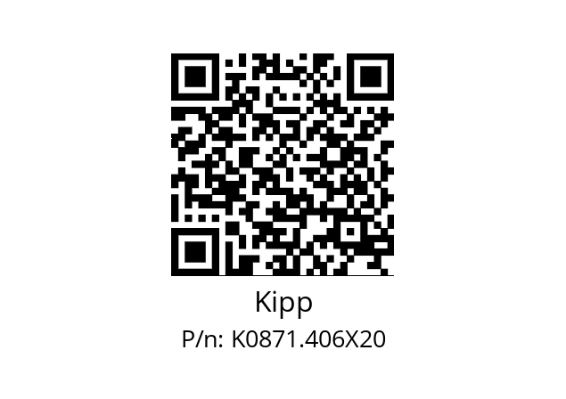   Kipp K0871.406X20