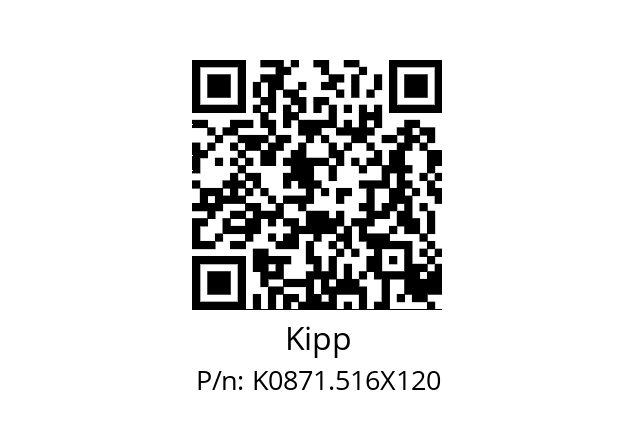   Kipp K0871.516X120