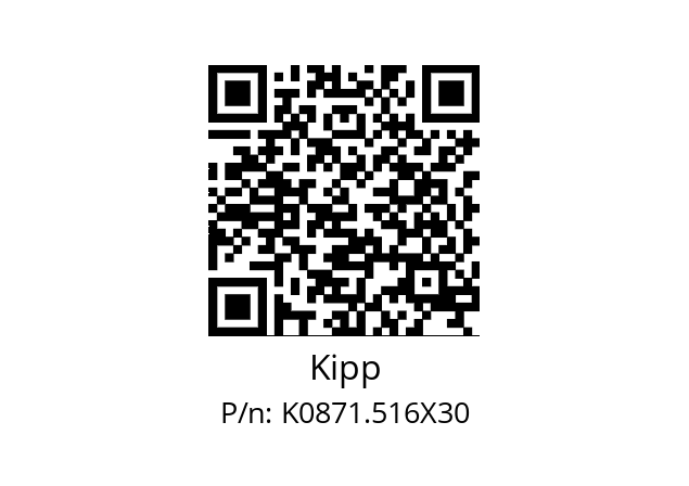   Kipp K0871.516X30