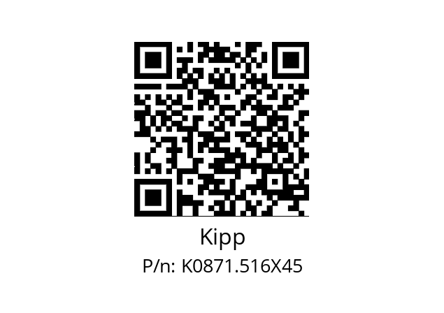   Kipp K0871.516X45