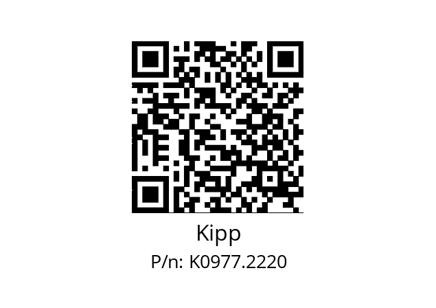   Kipp K0977.2220