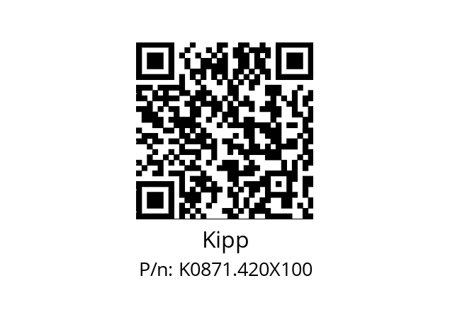   Kipp K0871.420X100