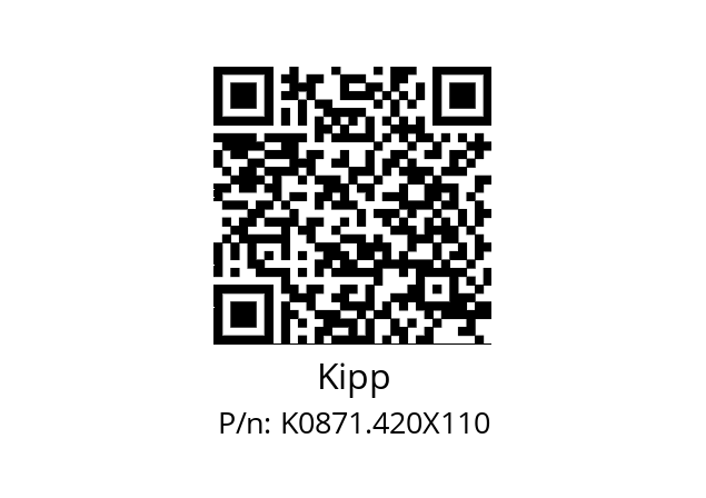   Kipp K0871.420X110