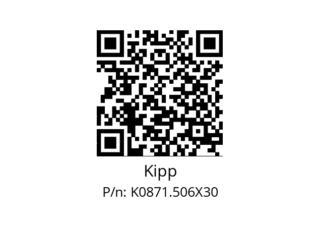   Kipp K0871.506X30