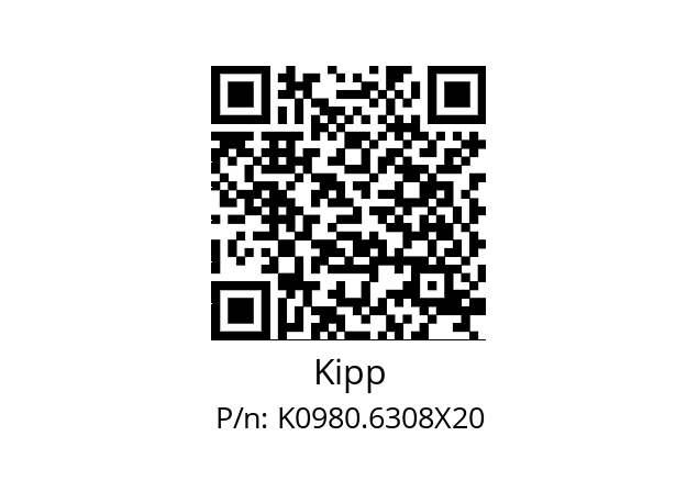   Kipp K0980.6308X20