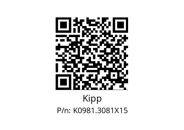   Kipp K0981.3081X15