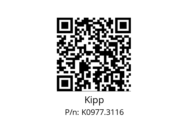   Kipp K0977.3116