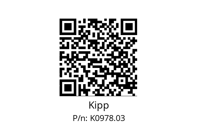   Kipp K0978.03