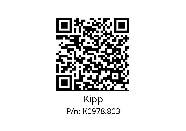   Kipp K0978.803