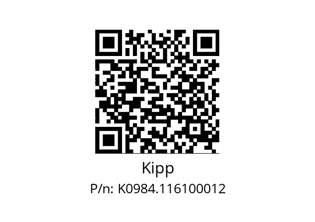   Kipp K0984.116100012