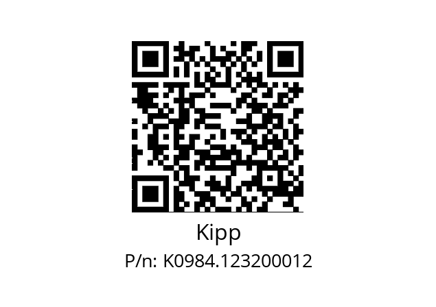   Kipp K0984.123200012