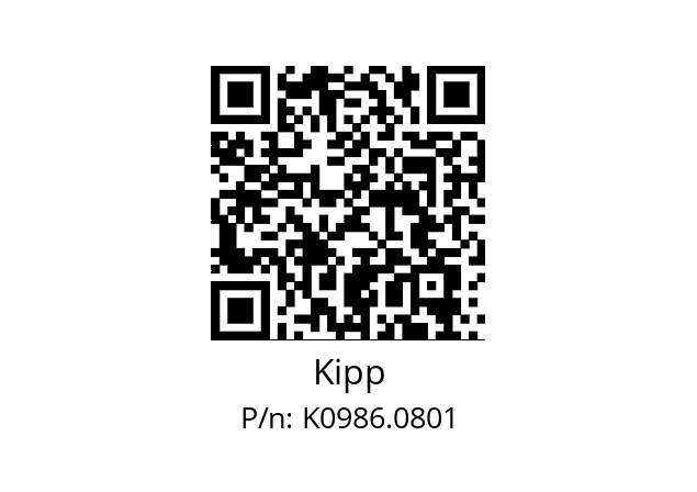   Kipp K0986.0801