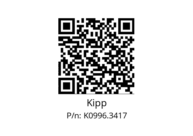   Kipp K0996.3417