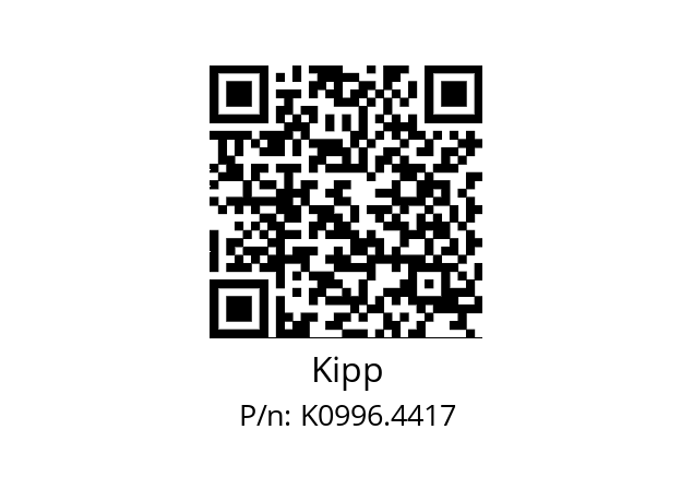   Kipp K0996.4417