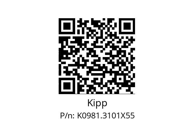   Kipp K0981.3101X55