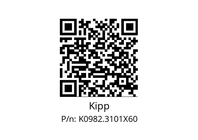   Kipp K0982.3101X60