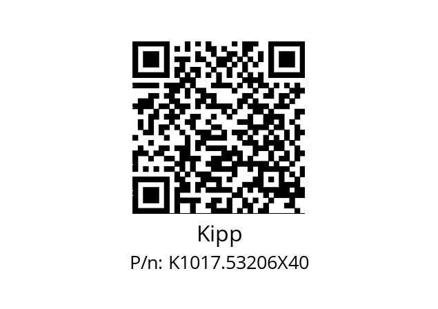   Kipp K1017.53206X40