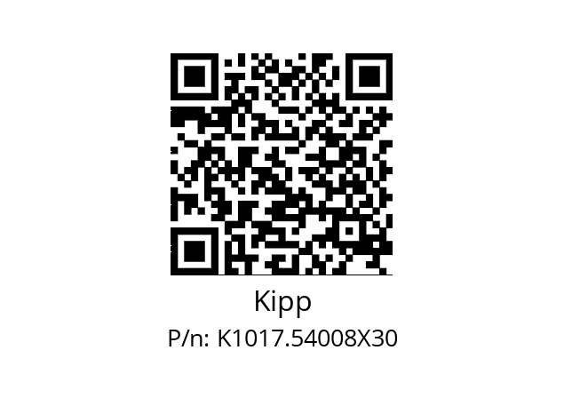   Kipp K1017.54008X30